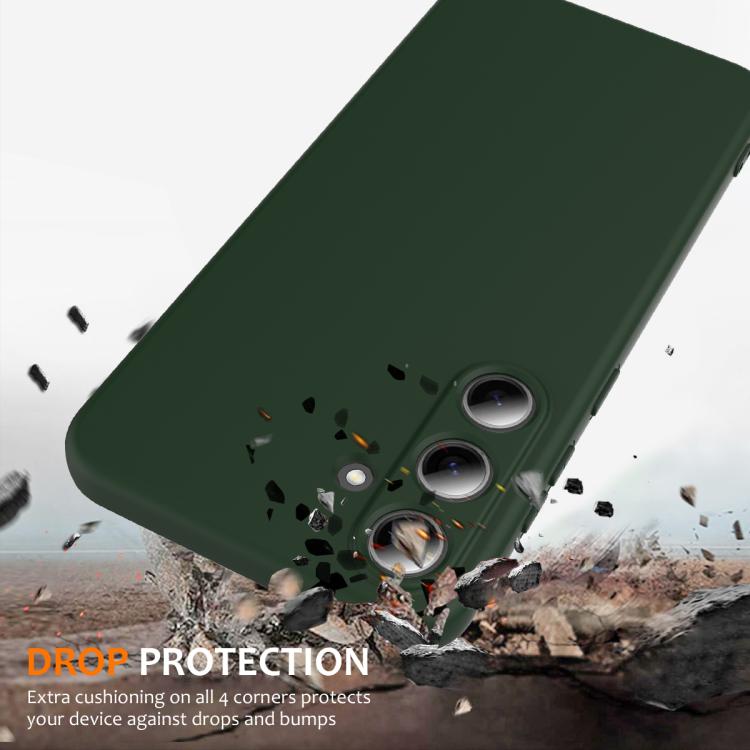For Samsung Galaxy S25+ 5G Shockproof Silicone Magsafe Phone Case(Dark Green) - Galaxy S25+ 5G Cases by PMC Jewellery | Online Shopping South Africa | PMC Jewellery | Buy Now Pay Later Mobicred