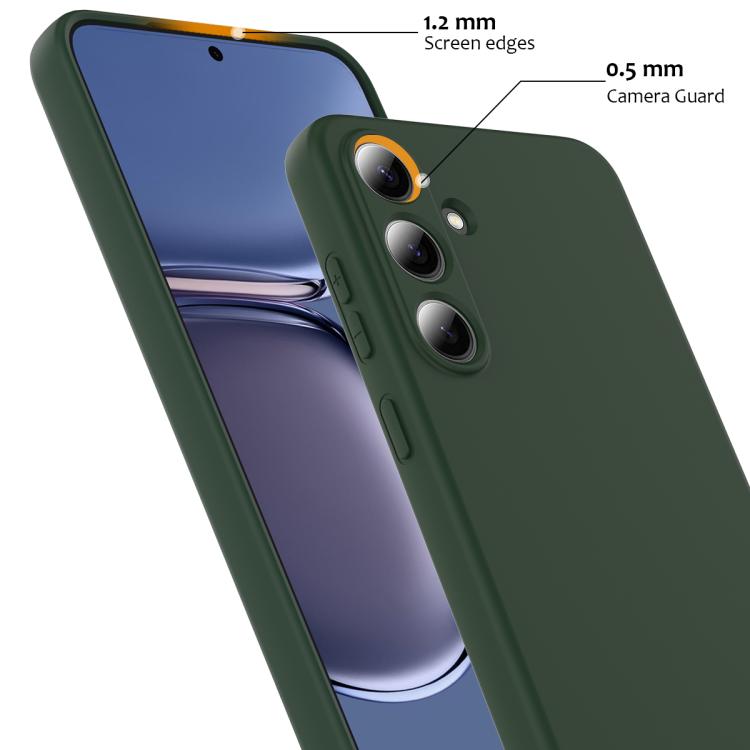 For Samsung Galaxy S25+ 5G Shockproof Silicone Magsafe Phone Case(Dark Green) - Galaxy S25+ 5G Cases by PMC Jewellery | Online Shopping South Africa | PMC Jewellery | Buy Now Pay Later Mobicred