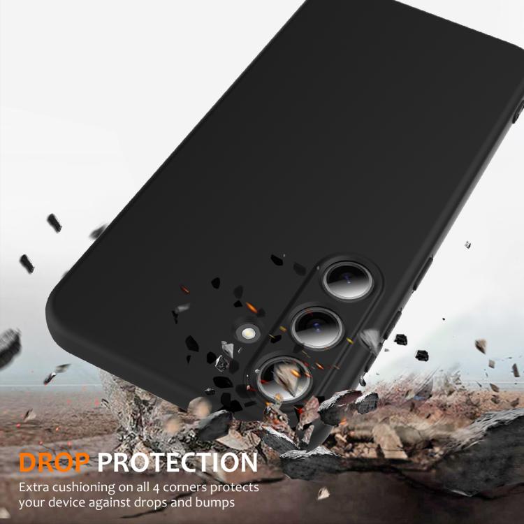 For Samsung Galaxy S25 5G Shockproof Silicone Magsafe Phone Case(Black) - Galaxy S25 5G Cases by PMC Jewellery | Online Shopping South Africa | PMC Jewellery | Buy Now Pay Later Mobicred