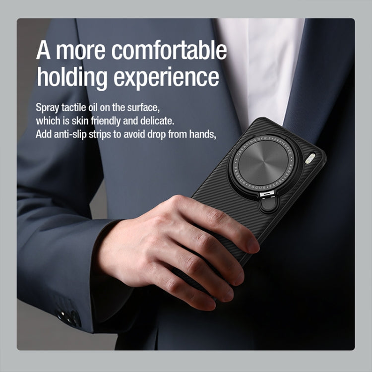 For vivo X200 Pro NILLKIN CamShield Prop MagSafe Magnetic PC Phone Case(Black) - vivo Cases by NILLKIN | Online Shopping South Africa | PMC Jewellery | Buy Now Pay Later Mobicred