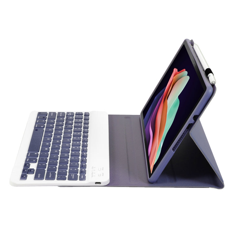 For Huawei MatePad SE 10.4 AH13 Ultra-thin Detachable Bluetooth Keyboard Leather Tablet Case(Lavender White) - free shipping - PMC Jewellery - Order now!