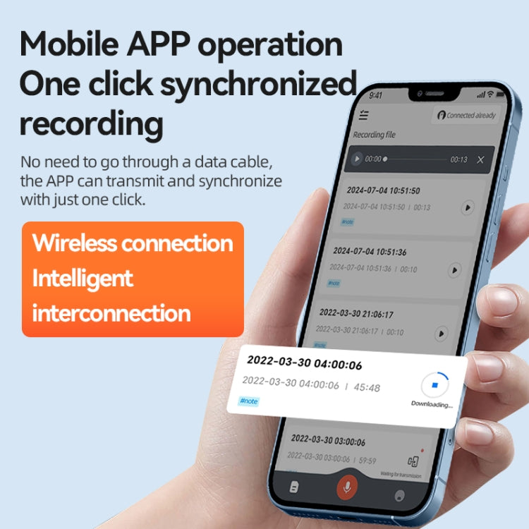 Q70A Magnetic Noise Reduction Voice Recording Pen Support APP Control, Memory:8GB(Black) - Recording Pen by PMC TechLife | Online Shopping South Africa | PMC TechLife | Buy Now Pay Later Mobicred