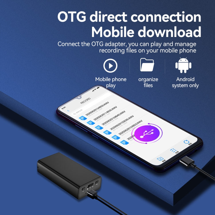 Q65 Long-lasting Magnetic Intelligent Voice Recording Pen, Memory:4GB(Black) - Recording Pen by PMC TechLife | Online Shopping South Africa | PMC TechLife | Buy Now Pay Later Mobicred