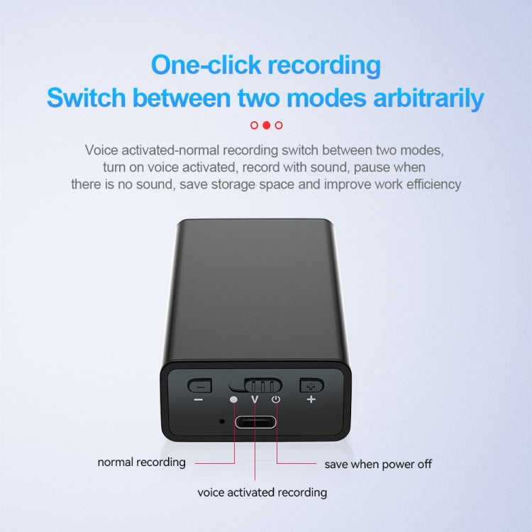 Q65 Long-lasting Magnetic Intelligent Voice Recording Pen, Memory:64GB(Black) - Recording Pen by PMC TechLife | Online Shopping South Africa | PMC TechLife | Buy Now Pay Later Mobicred