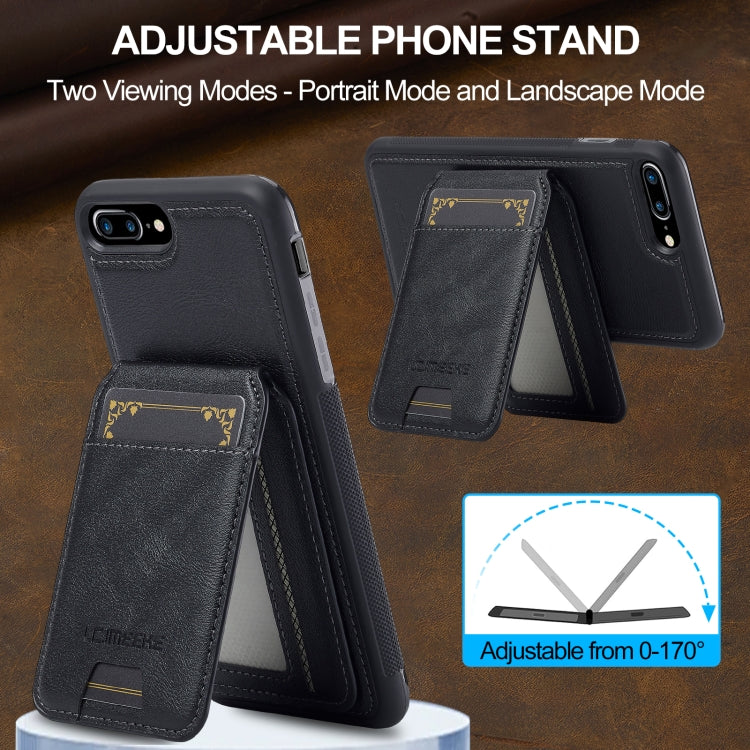 For iPhone SE 2024 LC.IMEEKE L3 Series Detachable RFID Card Bag Magsafe Phone Case(Black) - free shipping - PMC TechLife - Order now!