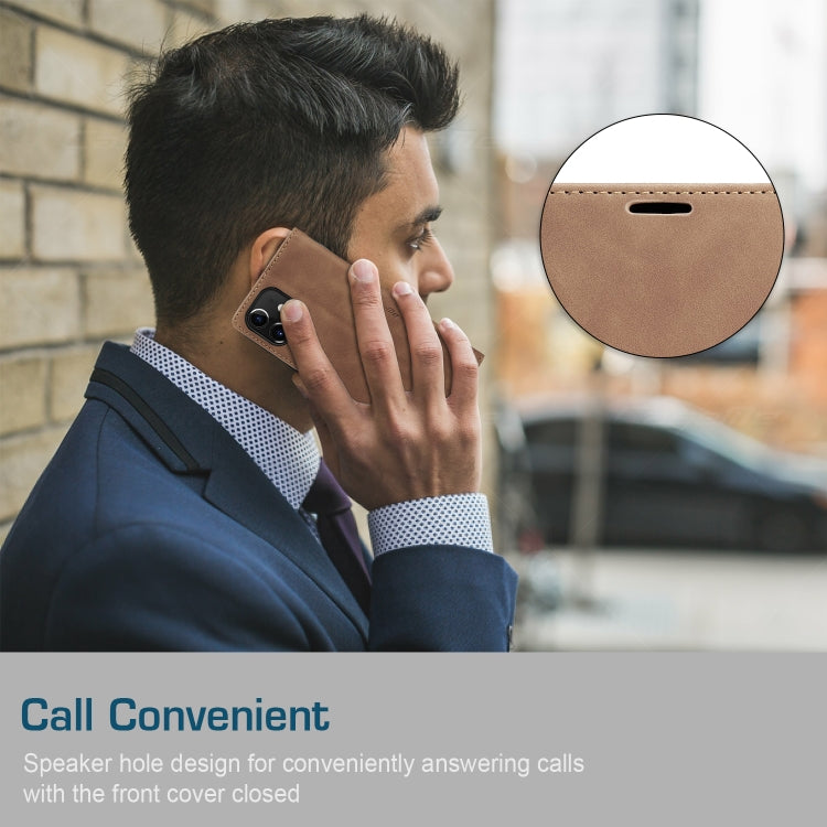 For iPhone 12 mini CaseMe-013 Multifunctional Retro Frosted Horizontal Flip Leather Case with Card Slot & Holder & Wallet(Brown) - iPhone 12 mini Cases by CaseMe | Online Shopping South Africa | PMC Jewellery | Buy Now Pay Later Mobicred