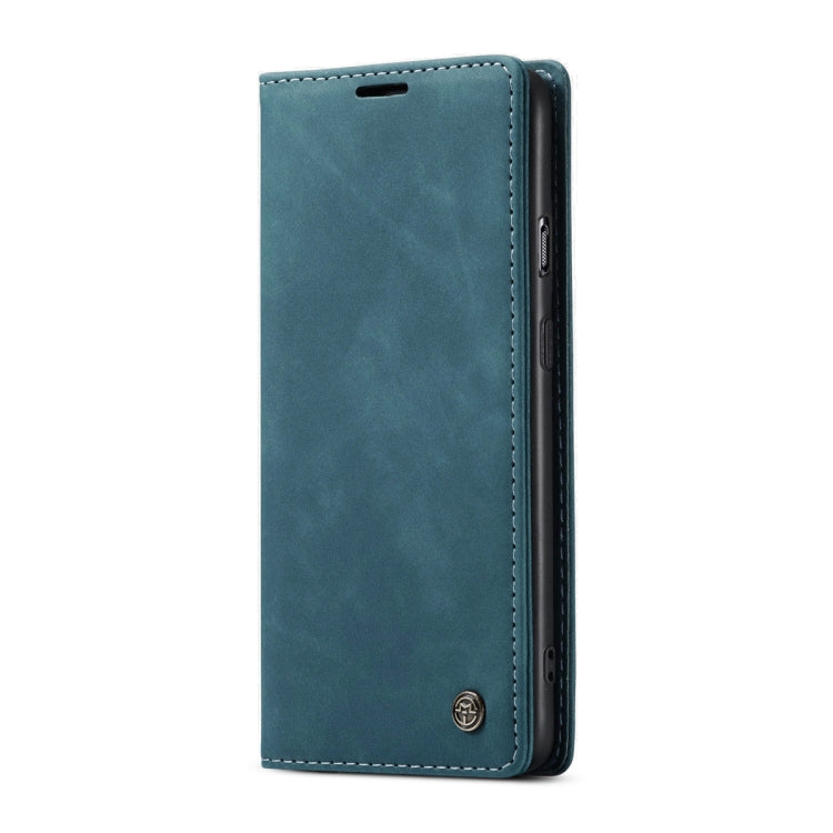 For OnePlus Nord CaseMe-013 Multifunctional Retro Frosted Horizontal Flip Leather Case with Card Slot & Holder & Wallet(Blue) - OnePlus Cases by CaseMe | Online Shopping South Africa | PMC Jewellery | Buy Now Pay Later Mobicred