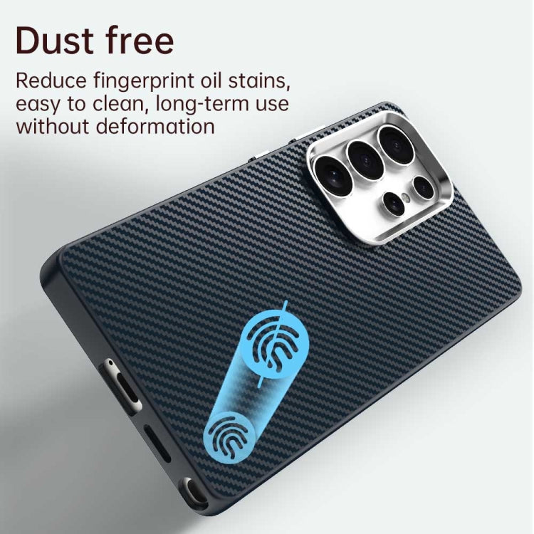 For Samsung Galaxy S25 Ultra 5G Carbon Fiber Series IMD Phone Case(Blue) - Galaxy S25 Ultra 5G Cases by PMC Jewellery | Online Shopping South Africa | PMC Jewellery | Buy Now Pay Later Mobicred