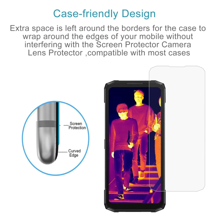 For Doogee Fire 6 Power 50pcs 3D 0.3mm Fine Hole High Aluminum Tempered Glass Film - For Doogee by PMC TechLife | Online Shopping South Africa | PMC TechLife | Buy Now Pay Later Mobicred