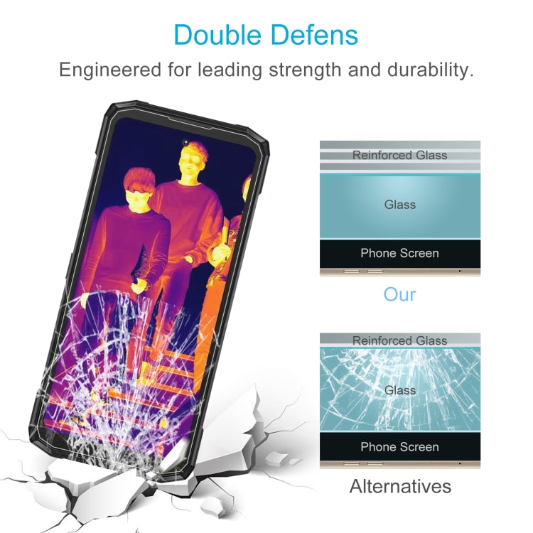 For Doogee Fire 6 Power 50pcs 3D 0.3mm Fine Hole High Aluminum Tempered Glass Film - For Doogee by PMC TechLife | Online Shopping South Africa | PMC TechLife | Buy Now Pay Later Mobicred