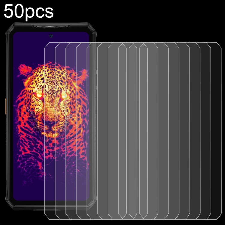 For Ulefone Armor 28 Ultra Thermal 50pcs 3D 0.3mm Fine Hole High Aluminum Tempered Glass Film - Ulefone Tempered Glass by PMC Jewellery | Online Shopping South Africa | PMC Jewellery | Buy Now Pay Later Mobicred
