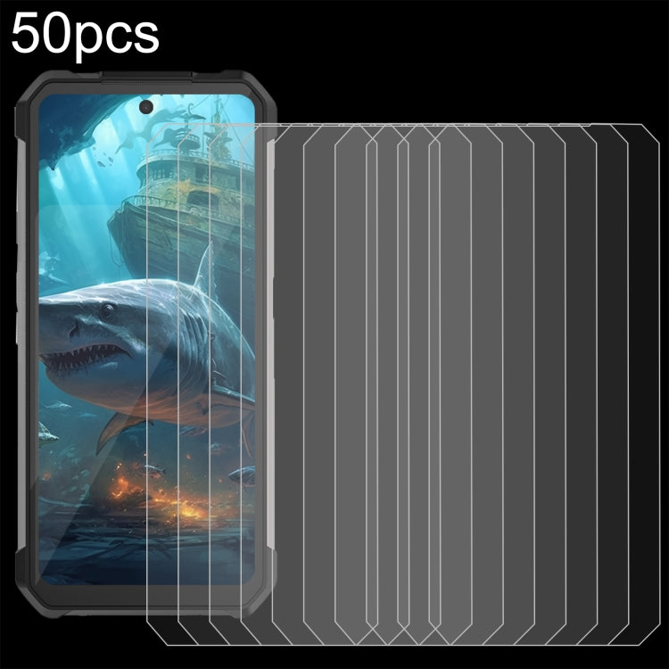 For UNIHERTZ Shark 5G 50pcs 3D 0.3mm Fine Hole High Aluminum Tempered Glass Film - Others by PMC TechLife | Online Shopping South Africa | PMC TechLife | Buy Now Pay Later Mobicred