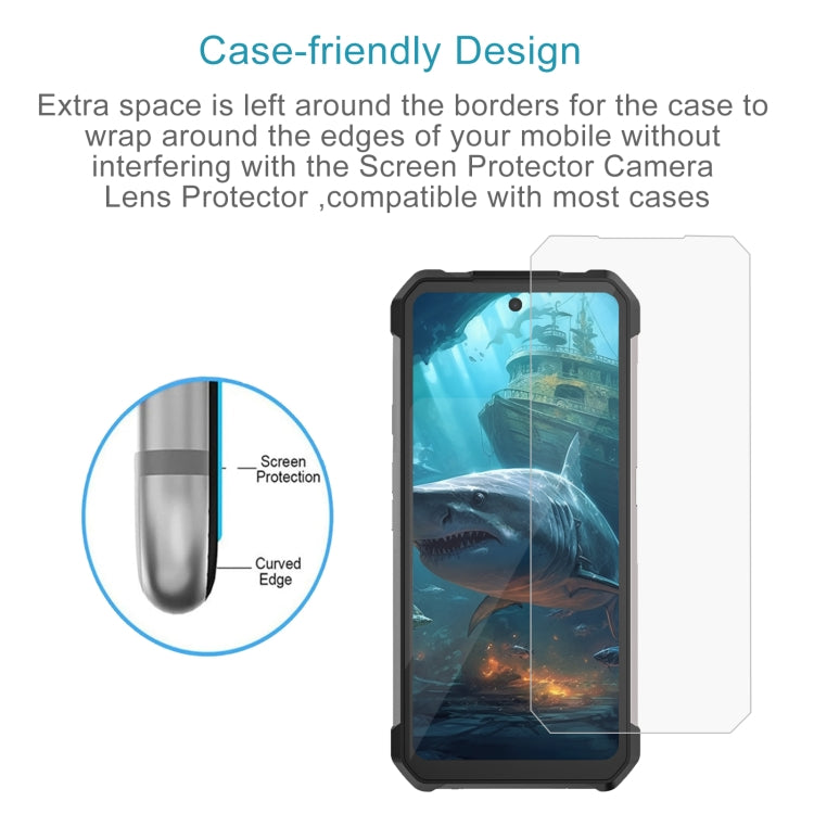 For UNIHERTZ Shark 5G 50pcs 3D 0.3mm Fine Hole High Aluminum Tempered Glass Film - Others by PMC TechLife | Online Shopping South Africa | PMC TechLife | Buy Now Pay Later Mobicred