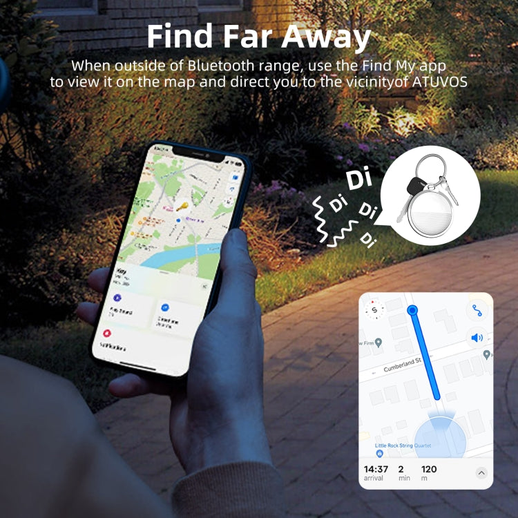 F3 Removable Global Location Tracker Anti-lost Device(White) - free shipping - PMC Jewellery - Order now!