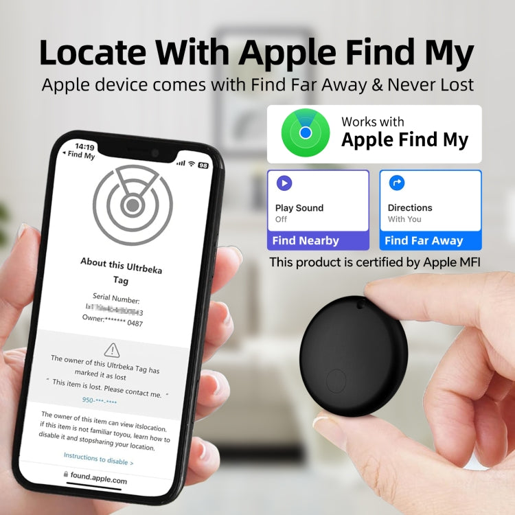F8 Waterproof Global Location Tracker Anti-lost Device(Black) - Personal Tracker by PMC Jewellery | Online Shopping South Africa | PMC Jewellery | Buy Now Pay Later Mobicred