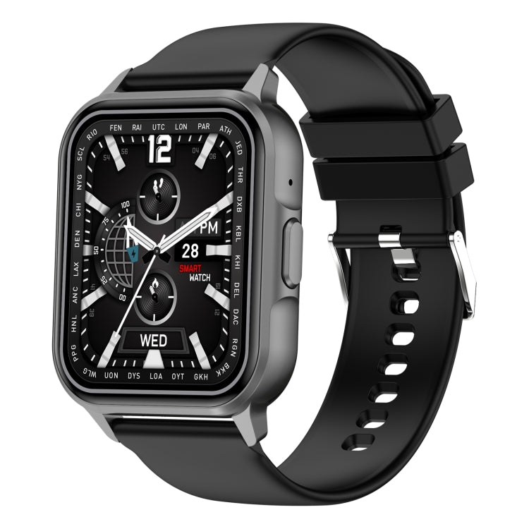 ZW36 1.83 inch BT Call Smart Watch, Blood oxygen / Blood Pressure / Heart Rate(Black) - Smart Wristbands by PMC TechLife | Online Shopping South Africa | PMC TechLife | Buy Now Pay Later Mobicred