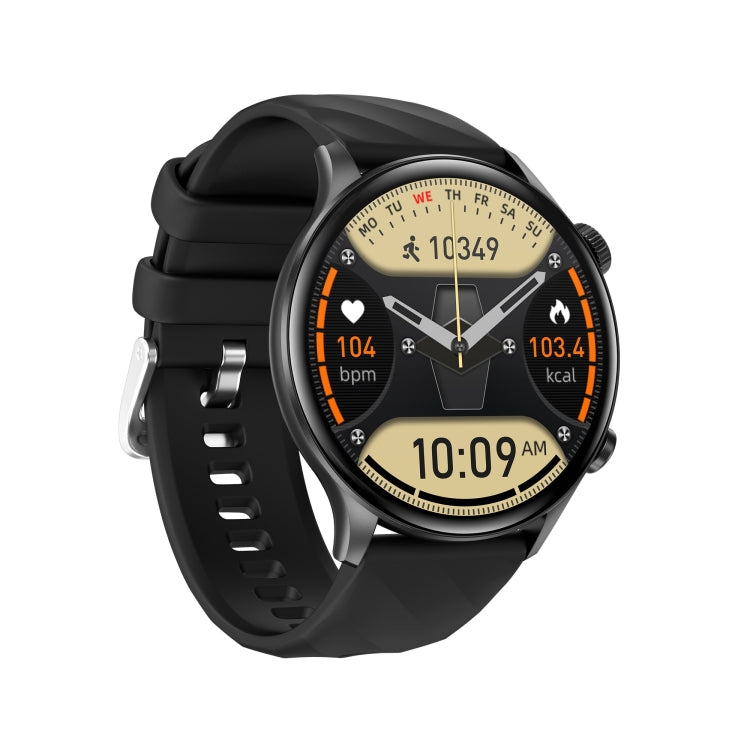 ZW63 1.39 inch Round Screen Smart Watch, Heart Rate / Blood Pressure / Blood Sugar / Blood Oxygen / Body Temperature / MET Test(Black) - free shipping - PMC TechLife - Order now!