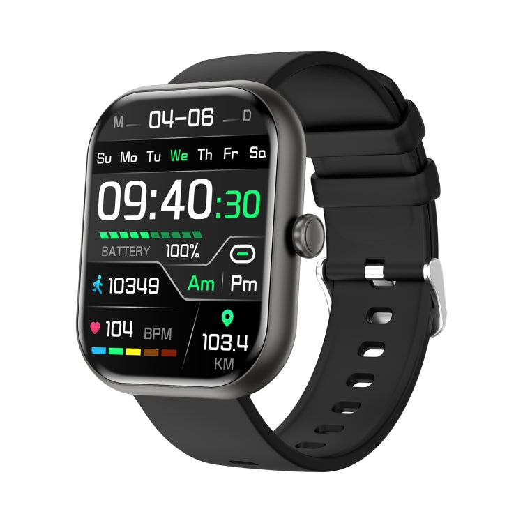 ZW65 2.01 inch Fitness Smart Watch, Blood Oxygen / Blood Pressure / Heart Rate(Black) - Smart Wristbands by PMC TechLife | Online Shopping South Africa | PMC TechLife | Buy Now Pay Later Mobicred