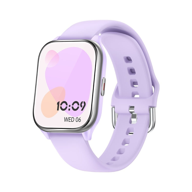 KT73S 1.85 inch Square Screen BT Call Smart Watch, Heart Rate / Blood Pressure / Blood Oxygen / Female Health / Sleep Monitoring(Purple) - free shipping - PMC TechLife - Order now!