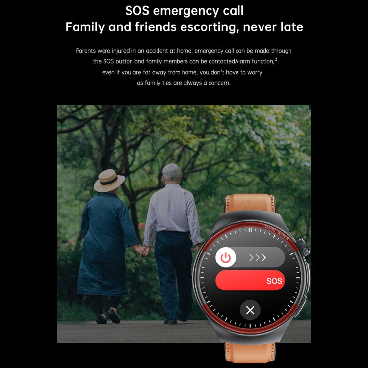 T82 1.43 inch Round Screen BT Call Smart Watch, Heart Rate / Blood Pressure / Blood Oxygen / Sleep / Blood Sugar / HRV / Metope / SOS, Strap:Silicone Blue - Smart Wristbands by PMC TechLife | Online Shopping South Africa | PMC TechLife | Buy Now Pay Later Mobicred