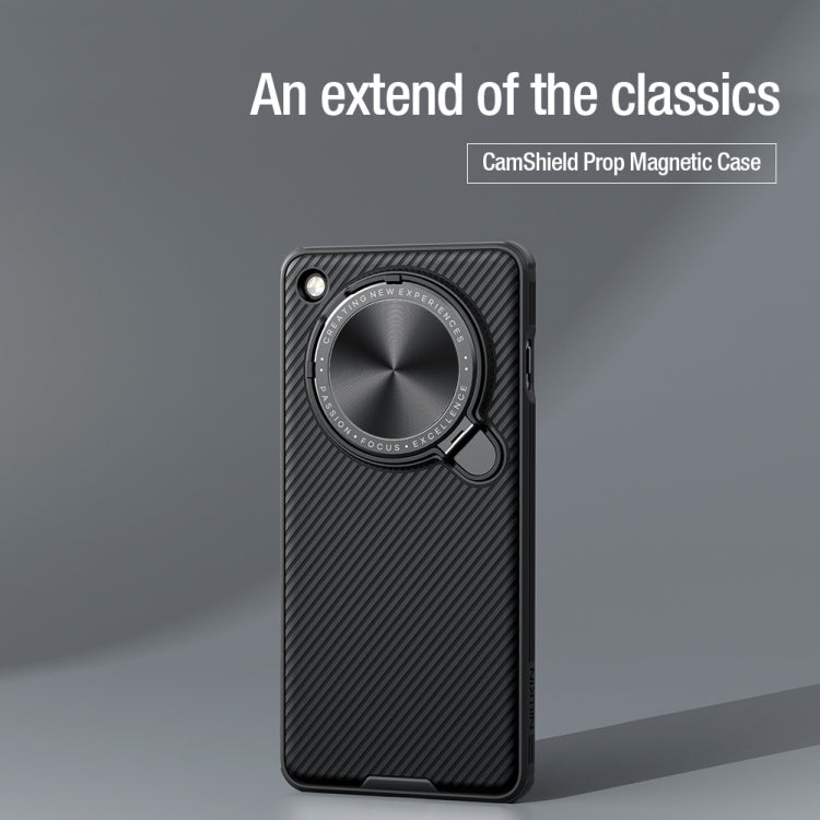 For OPPO Find X8 NILLKIN CamShield Prop MagSafe Magnetic PC Phone Case(Black) - Find X8 Cases by NILLKIN | Online Shopping South Africa | PMc TechLife | Buy Now Pay Later Mobicred