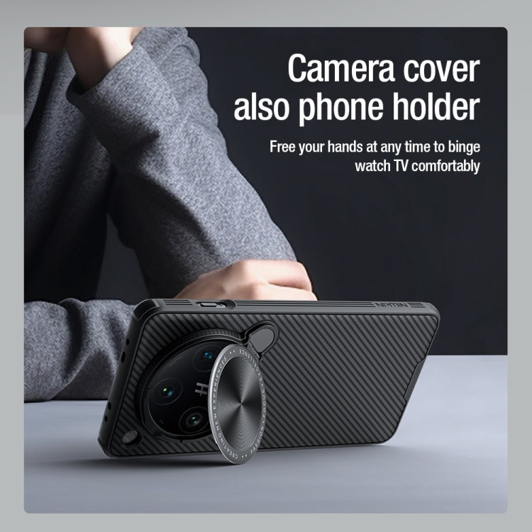 For OPPO Find X8 NILLKIN CamShield Prop MagSafe Magnetic PC Phone Case(Black) - Find X8 Cases by NILLKIN | Online Shopping South Africa | PMc TechLife | Buy Now Pay Later Mobicred