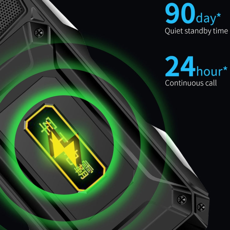 Q9-1 4G Elder Keypad Rugged Phone, 3.5 inch, 4500mAh, 21 Keys, SOS, FM, Network: 4G, Dual SIM(Green) - free shipping - PMC Jewellery - Order now!