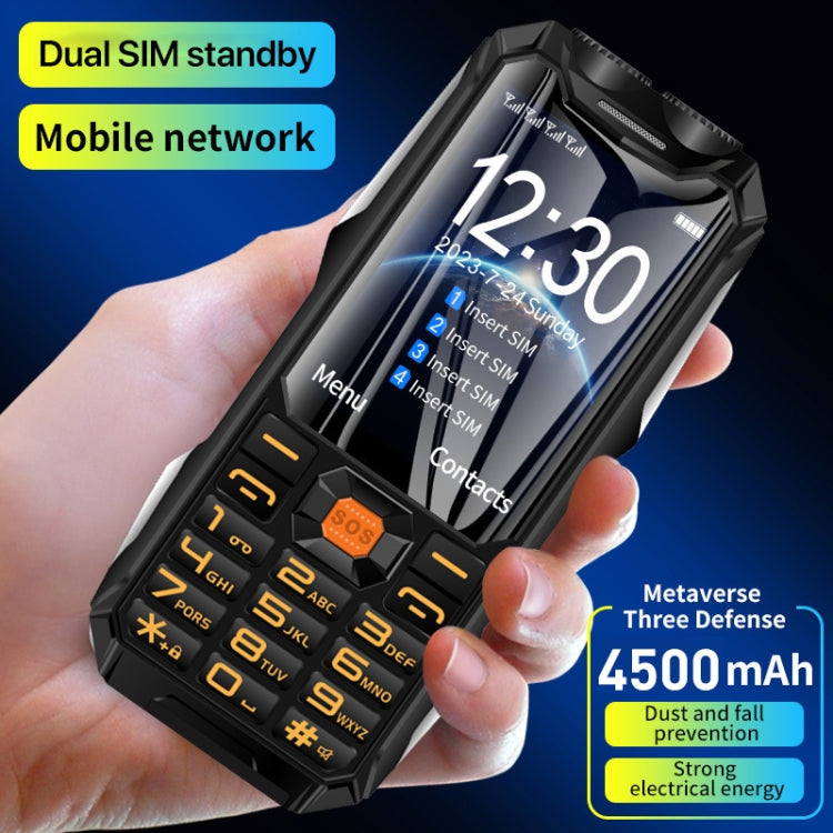 Q9-1 4G Elder Keypad Rugged Phone, 3.5 inch, 4500mAh, 21 Keys, SOS, FM, Network: 4G, Dual SIM(Green) - free shipping - PMC Jewellery - Order now!