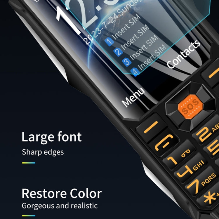 Q9-1 4G Elder Keypad Rugged Phone, 3.5 inch, 4500mAh, 21 Keys, SOS, FM, Network: 4G, Dual SIM(Green) - free shipping - PMC Jewellery - Order now!