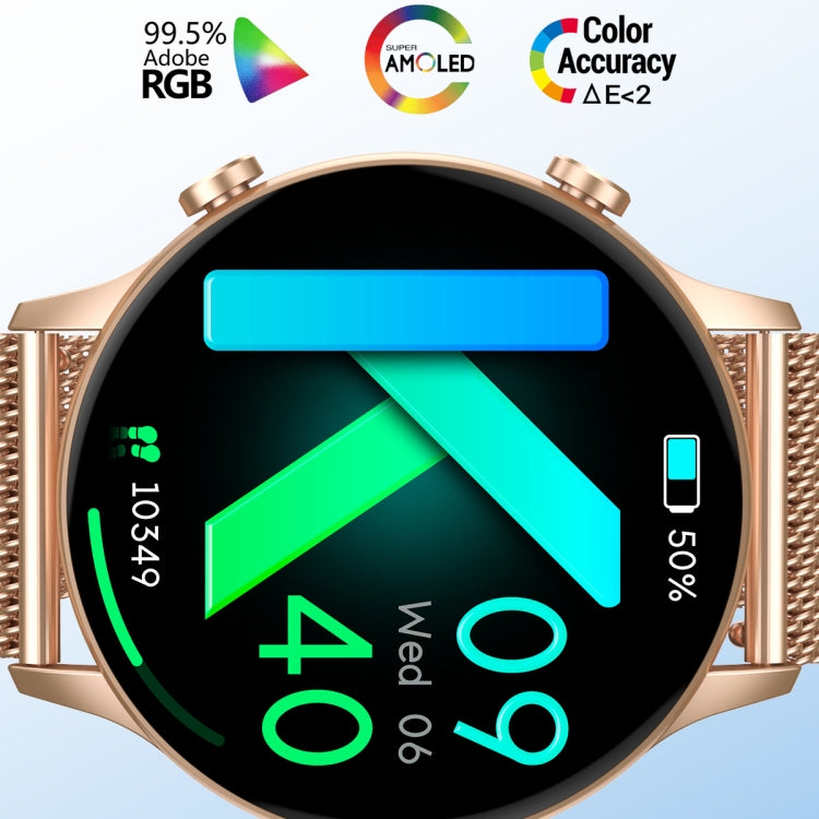 CY19 1.32 inch AMOLED Screen Silicone Strap Smart Watch, Blood Oxygen/Blood Pressure/Heart Rate(Starlight) - Smart Watches by PMC TechLife | Online Shopping South Africa | PMC TechLife | Buy Now Pay Later Mobicred