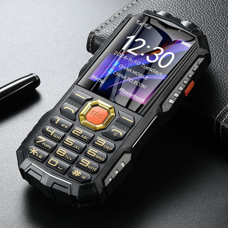 Q7+ 4G Elder Keypad Rugged Phone, 1.77 inch, 16800mAh, 21 Keys,  SOS, FM, Network: 4G, Dual SIM(Black) - free shipping - PMC Jewellery - Order now!