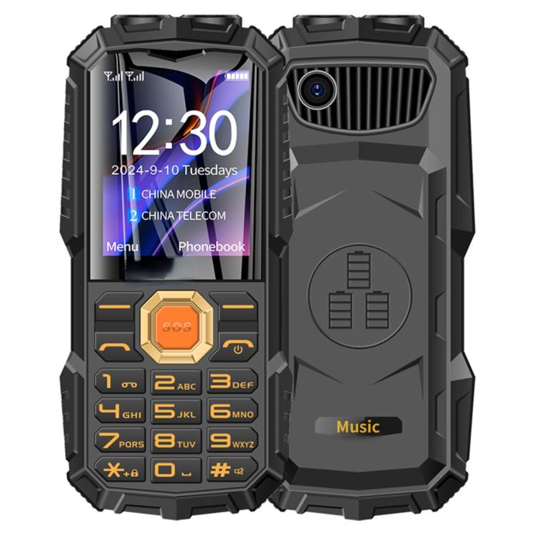 Q7+ 4G Elder Keypad Rugged Phone, 1.77 inch, 16800mAh, 21 Keys,  SOS, FM, Network: 4G, Dual SIM(Black) - free shipping - PMC Jewellery - Order now!
