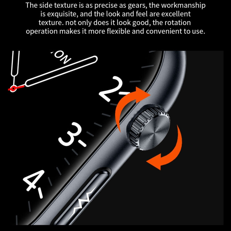 ET587 1.95 inch AMOLED Screen Smart Watch, ECG Electrocardiogram/Blood Sugar Monitoring(Yellow) - Smart Watches by PMC TechLife | Online Shopping South Africa | PMC TechLife | Buy Now Pay Later Mobicred