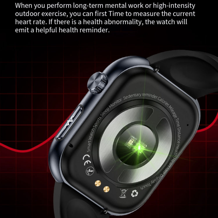 ET587 1.95 inch AMOLED Screen Smart Watch, ECG Electrocardiogram/Blood Sugar Monitoring(Yellow) - Smart Watches by PMC TechLife | Online Shopping South Africa | PMC TechLife | Buy Now Pay Later Mobicred