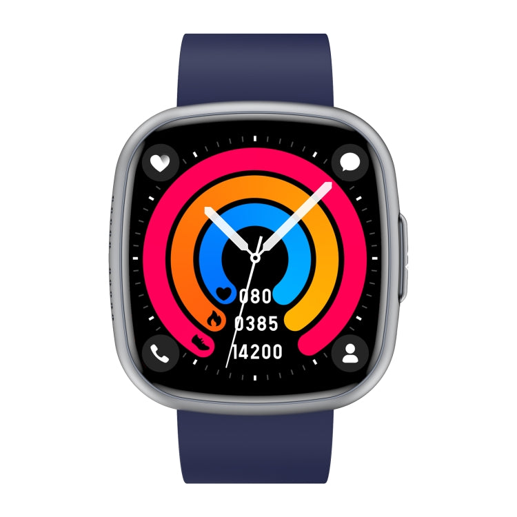 ET593 1.75 inch IPS Square Screen Smart Watch, ECG Electrocardiogram / Blood Sugar Monitoring(Blue) - Smart Watches by PMC TechLife | Online Shopping South Africa | PMC TechLife | Buy Now Pay Later Mobicred