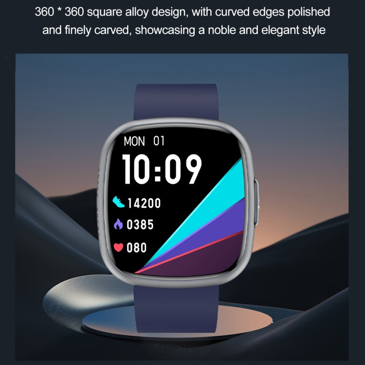 ET593 1.75 inch IPS Square Screen Smart Watch, ECG Electrocardiogram / Blood Sugar Monitoring(Red) - Smart Watches by PMC TechLife | Online Shopping South Africa | PMC TechLife | Buy Now Pay Later Mobicred