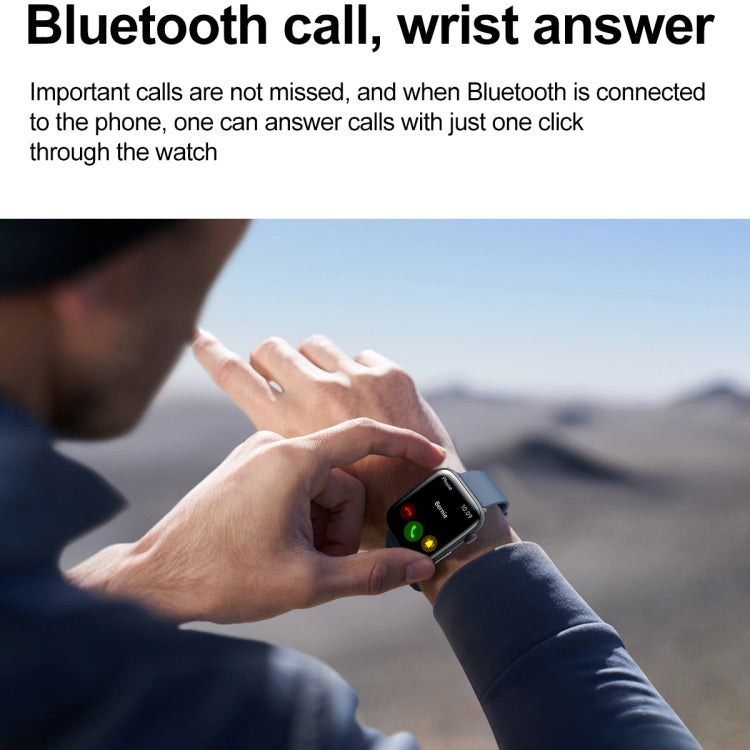 T92 1.81 inch IPS Square Screen Smart Watch, Heart Rate / Blood Oxygen / Blood Pressure(Blue) - Smart Watches by PMC TechLife | Online Shopping South Africa | PMC TechLife | Buy Now Pay Later Mobicred