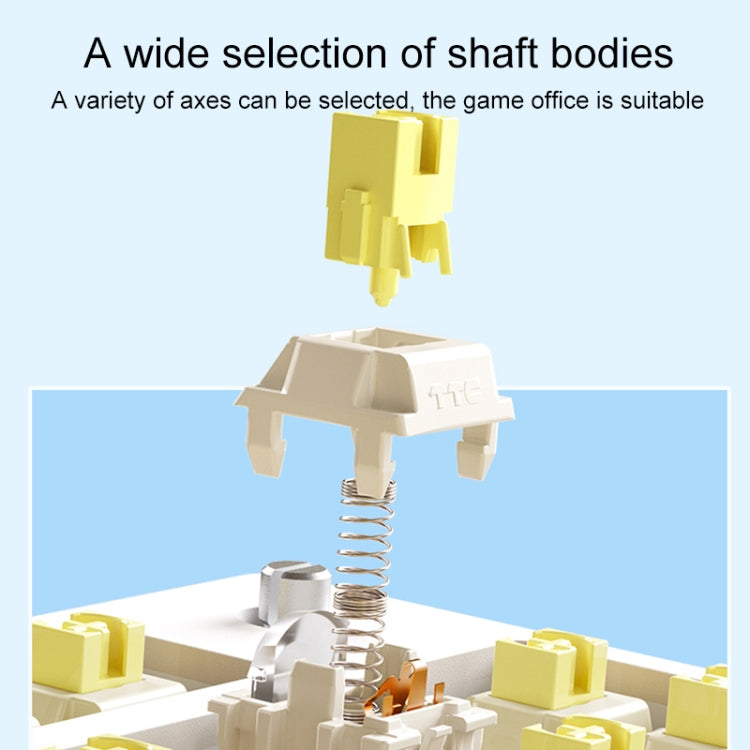 AULA F75 80 Keys Wired/2.4G/Bluetooth Three Model Customized RGB Mechanical Keyboard(Side Engraved Blue) - free shipping - PMC TechLife - Order now!