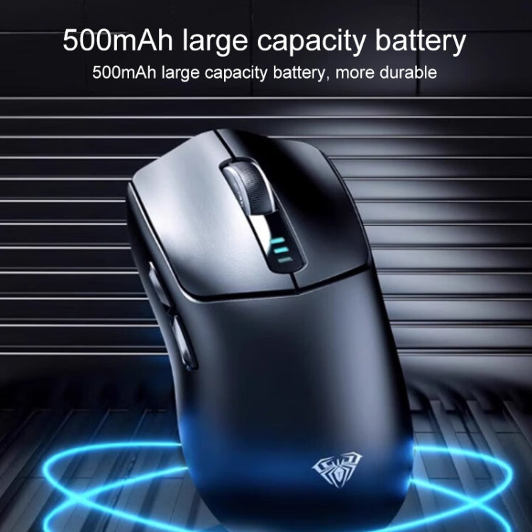 AULA SC580 10000DPI Wired/2.4G/Bluetooth Three Model Gaming Wireless Mouse(White) - free shipping - PMC TechLife - Order now!