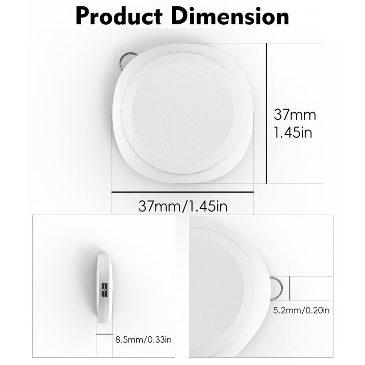 4 in 1 Portable Smart Watch Magnetic Wireless Charger(White) - Charger / Holder by PMC TechLife | Online Shopping South Africa | PMC TechLife | Buy Now Pay Later Mobicred