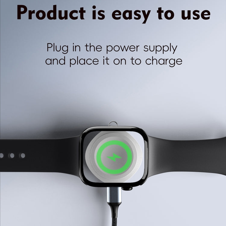 4 in 1 Portable Smart Watch Magnetic Wireless Charger(Black) - Charger / Holder by PMC TechLife | Online Shopping South Africa | PMC TechLife | Buy Now Pay Later Mobicred