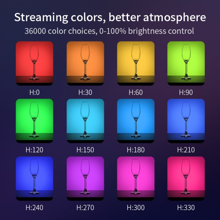 FUNSNAP Pocket Full Color RGB Video Shot Fill Light(White) - Selfie Light by FUNSNAP | Online Shopping South Africa | PMC TechLife | Buy Now Pay Later Mobicred