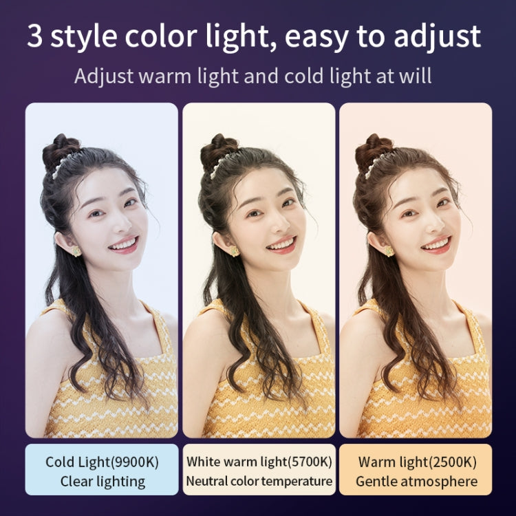 FUNSNAP Pocket Full Color RGB Video Shot Fill Light(White) - Selfie Light by FUNSNAP | Online Shopping South Africa | PMC TechLife | Buy Now Pay Later Mobicred