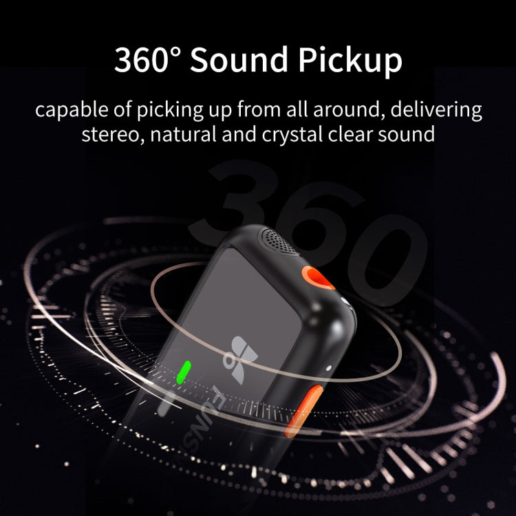 FUNSNAP S6 Lavalier Wireless Microphone, 8 Pin RX + 1 TX - Microphone by FUNSNAP | Online Shopping South Africa | PMC TechLife | Buy Now Pay Later Mobicred