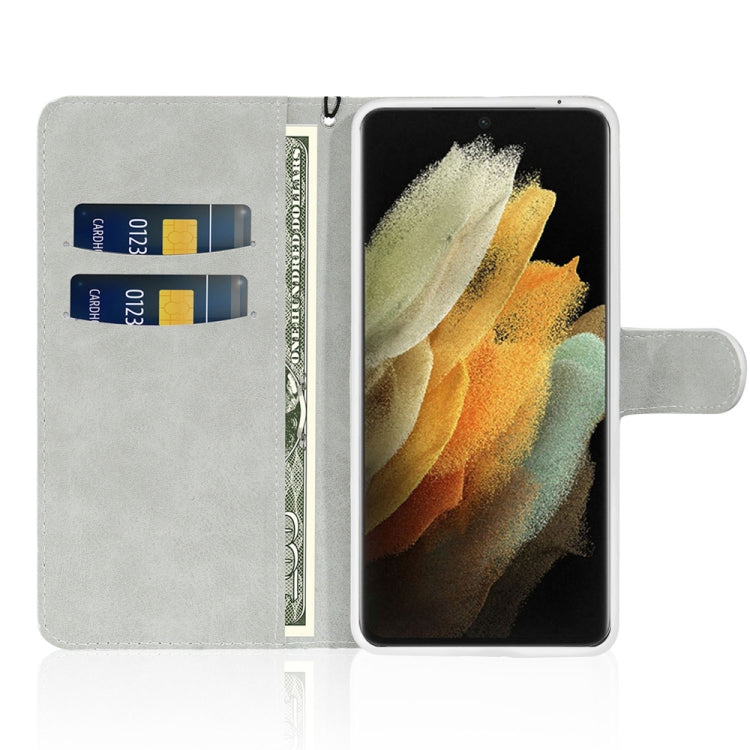 For Samsung Galaxy S25 Ultra 5G Glitter Powder Filp Leather Phone Case(Silver) - Galaxy S25 Ultra 5G Cases by PMC Jewellery | Online Shopping South Africa | PMC Jewellery | Buy Now Pay Later Mobicred