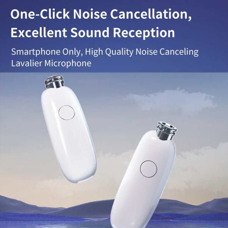 FUNSNAP M2 1 TX + 2 RX Digital Noise Reduction Wireless Microphone Mic Tok, Version:8 Pin(White) - Microphone by FUNSNAP | Online Shopping South Africa | PMC TechLife | Buy Now Pay Later Mobicred