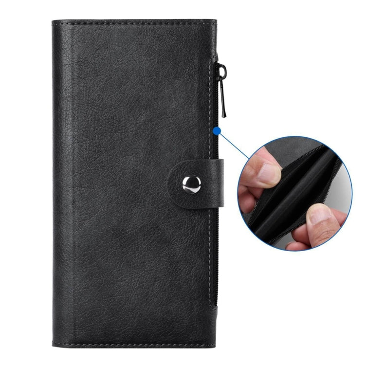 For iPhone 16 ViLi GVS-C Series MagSafe Magnetic RFID Leather Flip Phone Case(Black) - free shipping - PMC Jewellery - Order now!