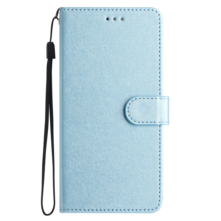 For Samsung Galaxy S25 5G Silk Texture Horizontal Flip Leather Phone Case(Light Blue) - Galaxy S25 5G Cases by PMC Jewellery | Online Shopping South Africa | PMC Jewellery | Buy Now Pay Later Mobicred