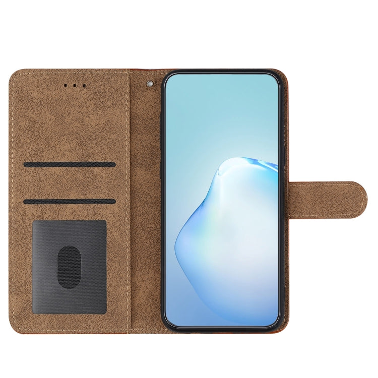 For Samsung Galaxy S25+ 5G Cowhide Texture Stitching Leather Phone Case(Dark Blue) - Galaxy S25+ 5G Cases by PMC Jewellery | Online Shopping South Africa | PMC Jewellery | Buy Now Pay Later Mobicred