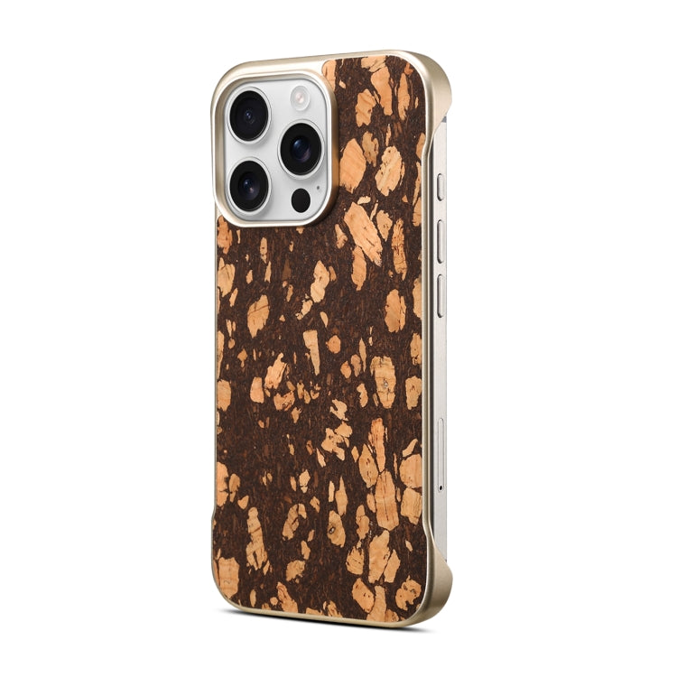 For iPhone 16 Pro Denior A18 WoodenPaint MagSafe Phone Case(Brown) - free shipping - PMC Jewellery - Order now!
